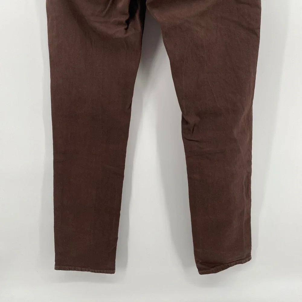 Levis 511 Slim Fit Brown Jeans Men's Size 30x32 Stretch Denim